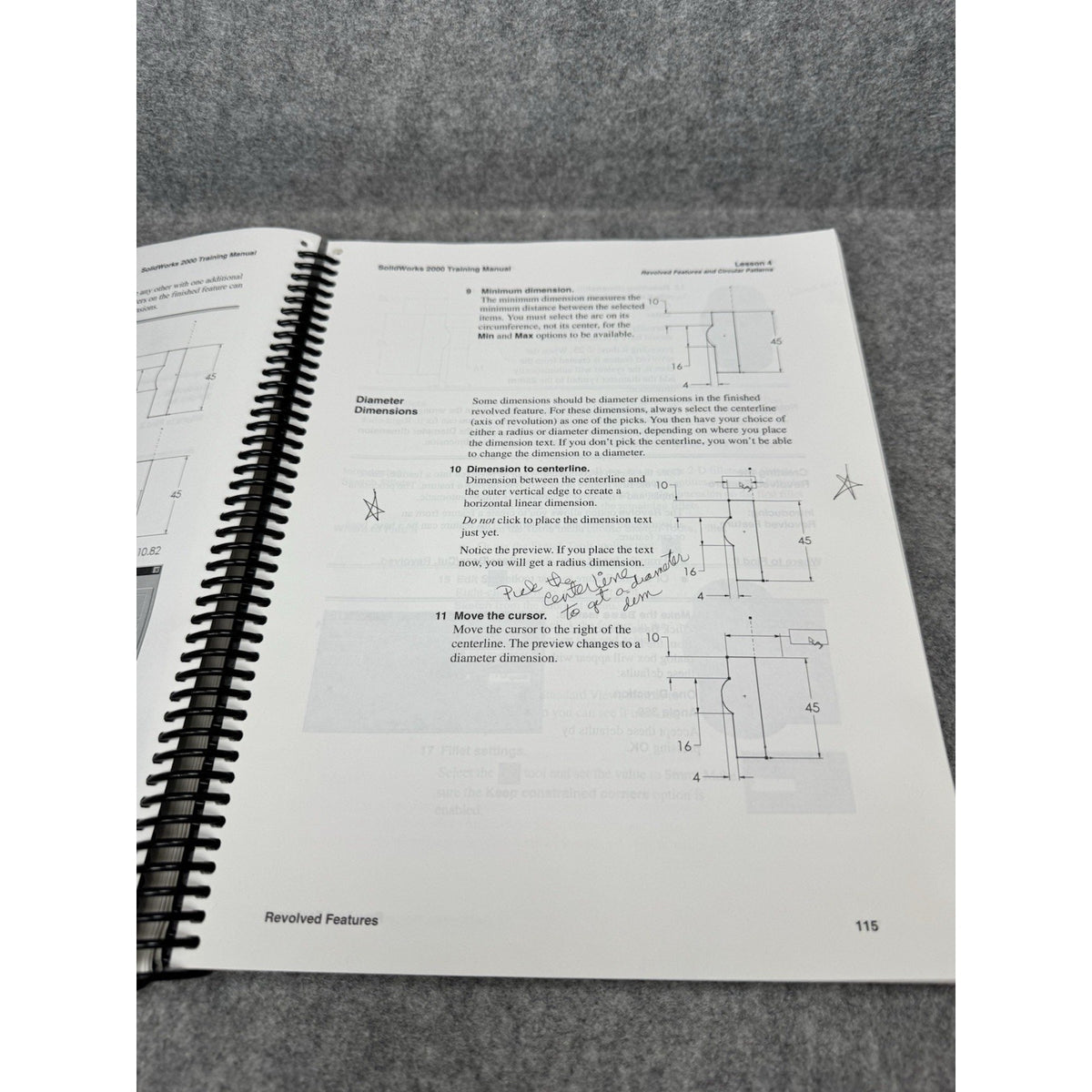 SolidWorks 2000 Training Guides Volumes 1 & 2 Parts Assemblies Drawings CD