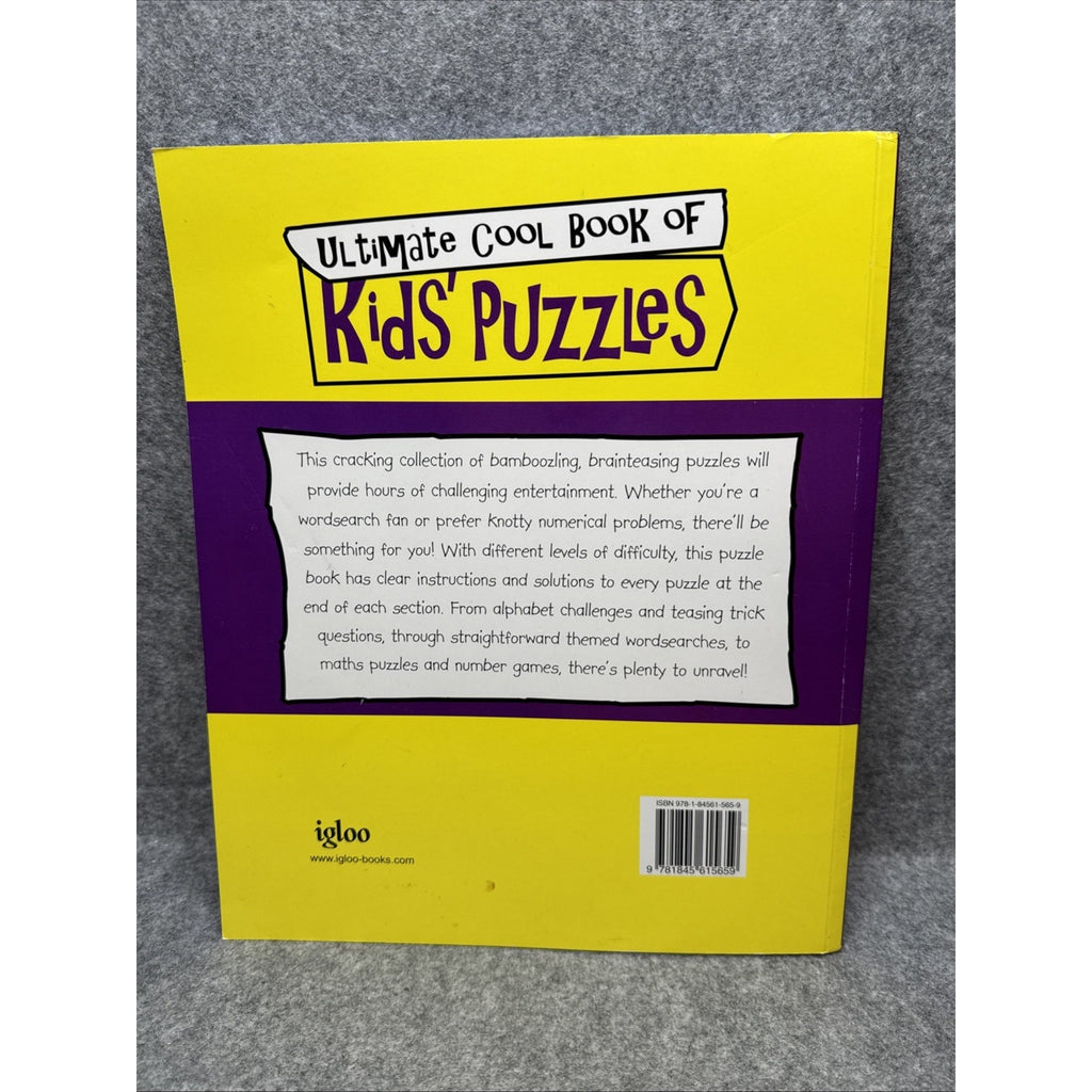 Ultimate Cool Book of Kids' Puzzles (Family Puzzle)