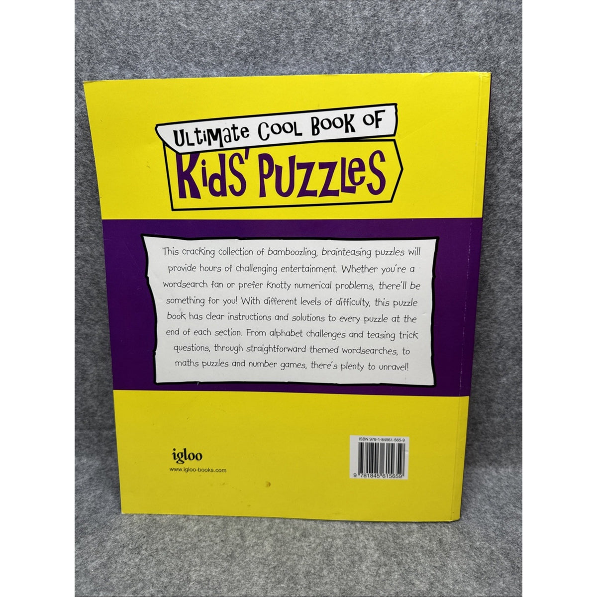 Ultimate Cool Book of Kids' Puzzles (Family Puzzle)