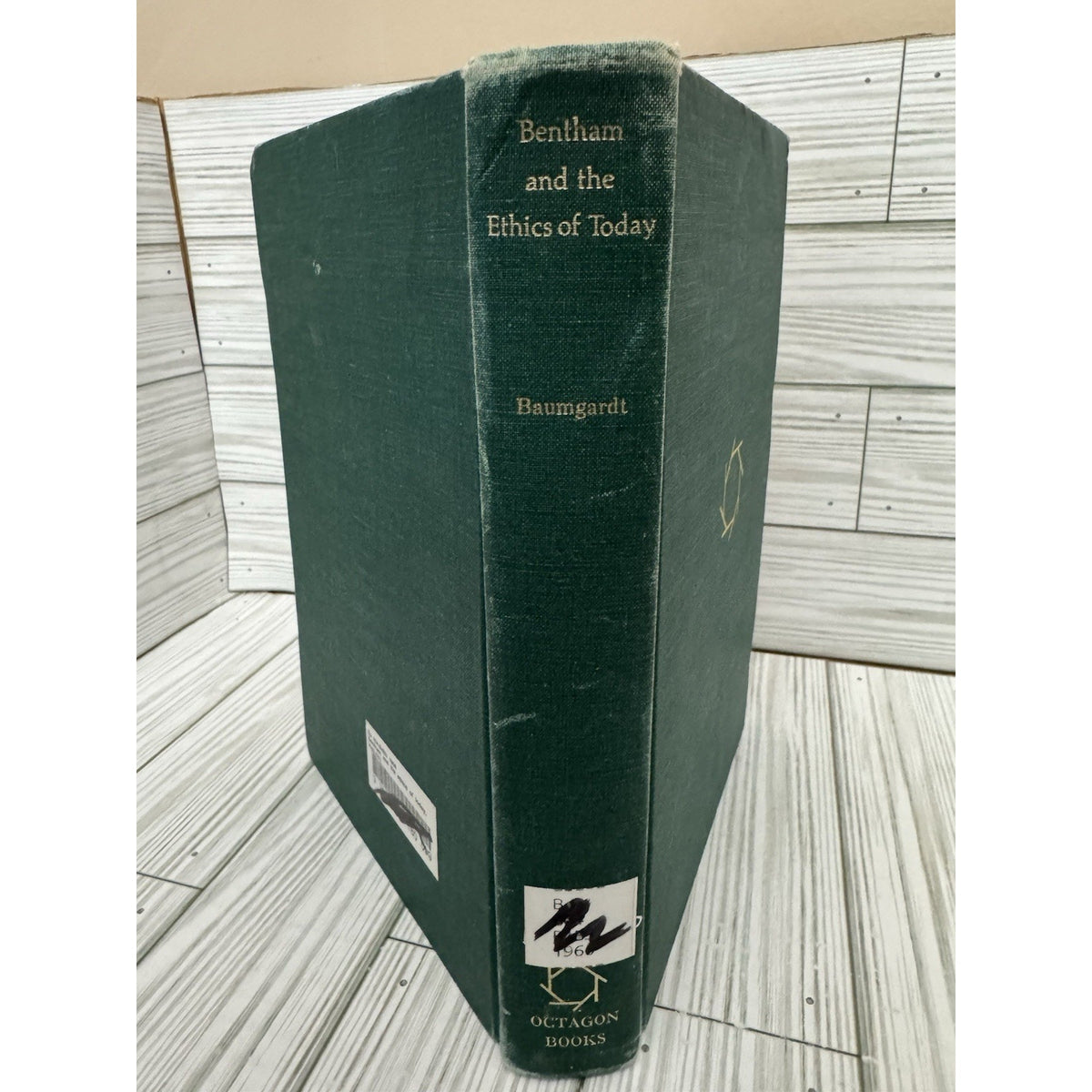 Bentham and the Ethics of Today David Baumgardt 1966 HC Octagon Books
