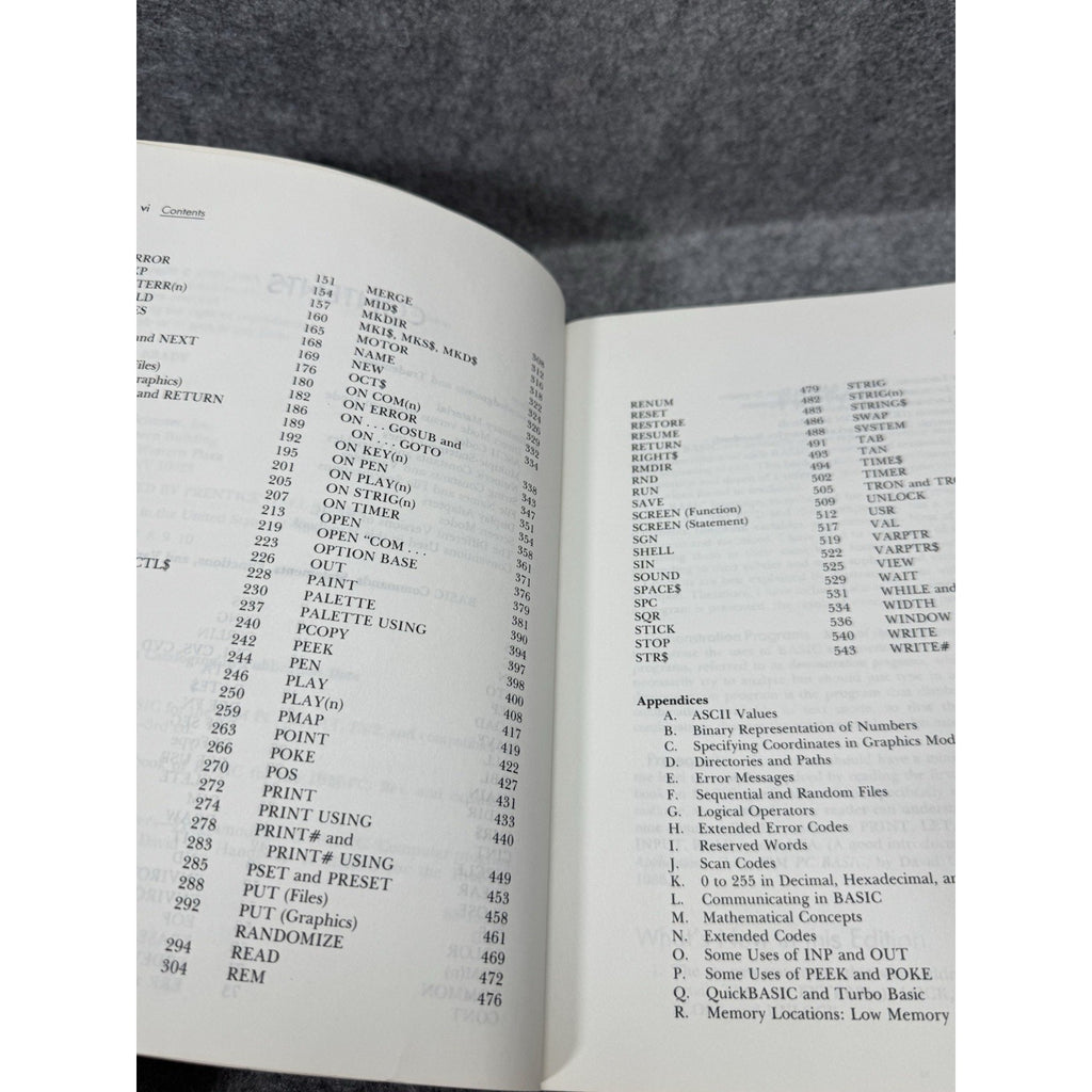 Handbook of BASIC 3rd Ed IBM PC XT AT PS/2 David I Schneider Brady 1988