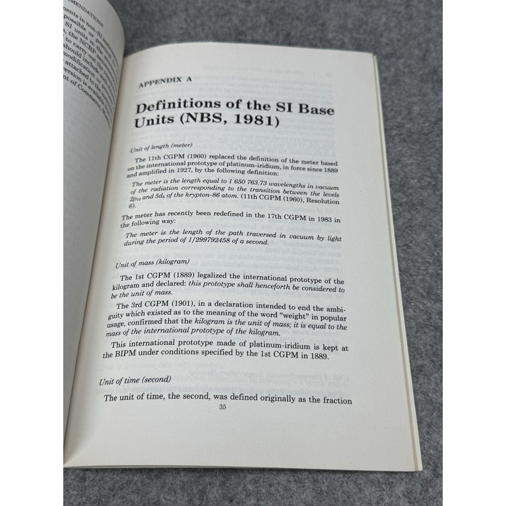 1985 SI Units Radiation Protection Measurements NCRP Report No. 82 Nuclear