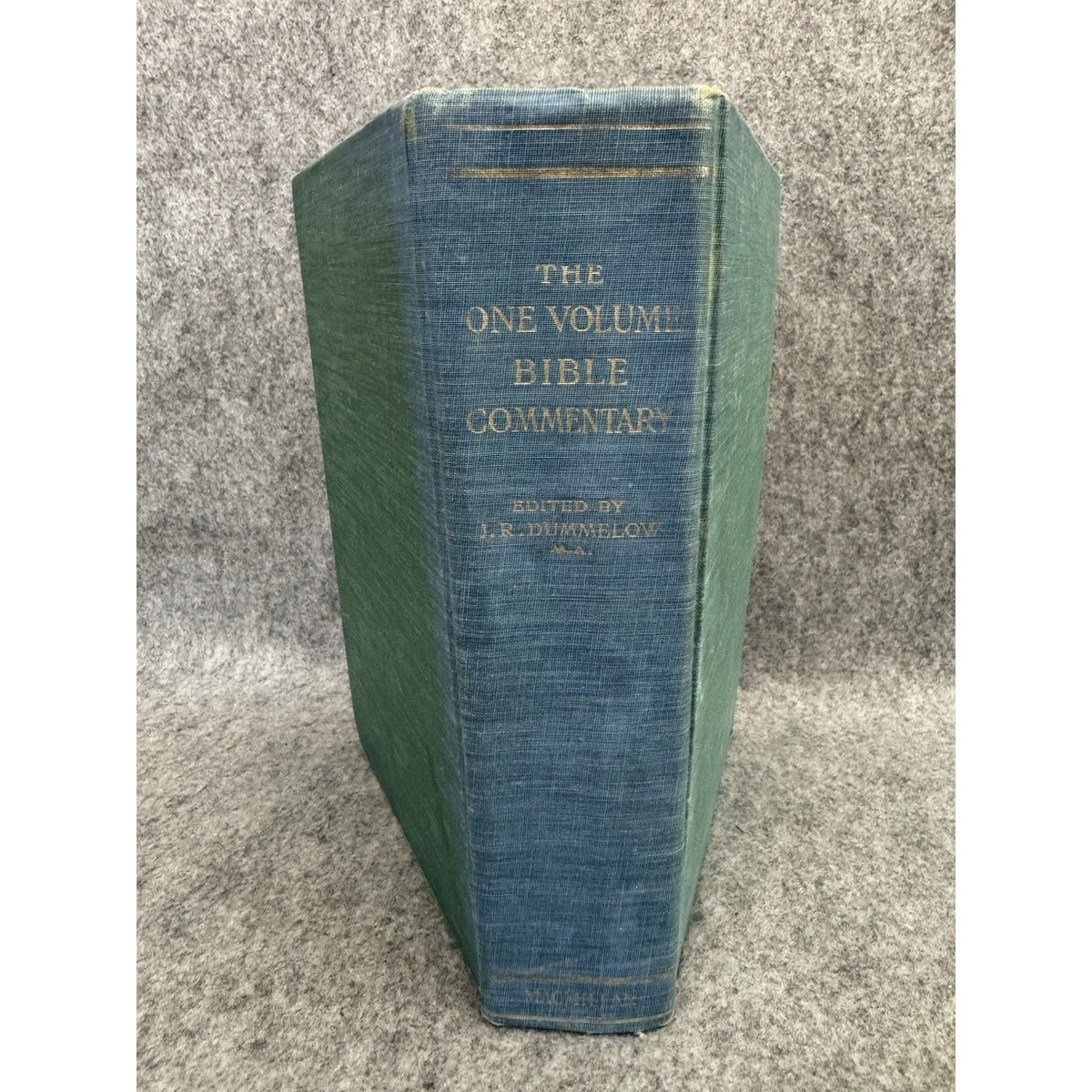 1973 One Volume Bible Commentary J R Dummelow Macmillan Hardcover