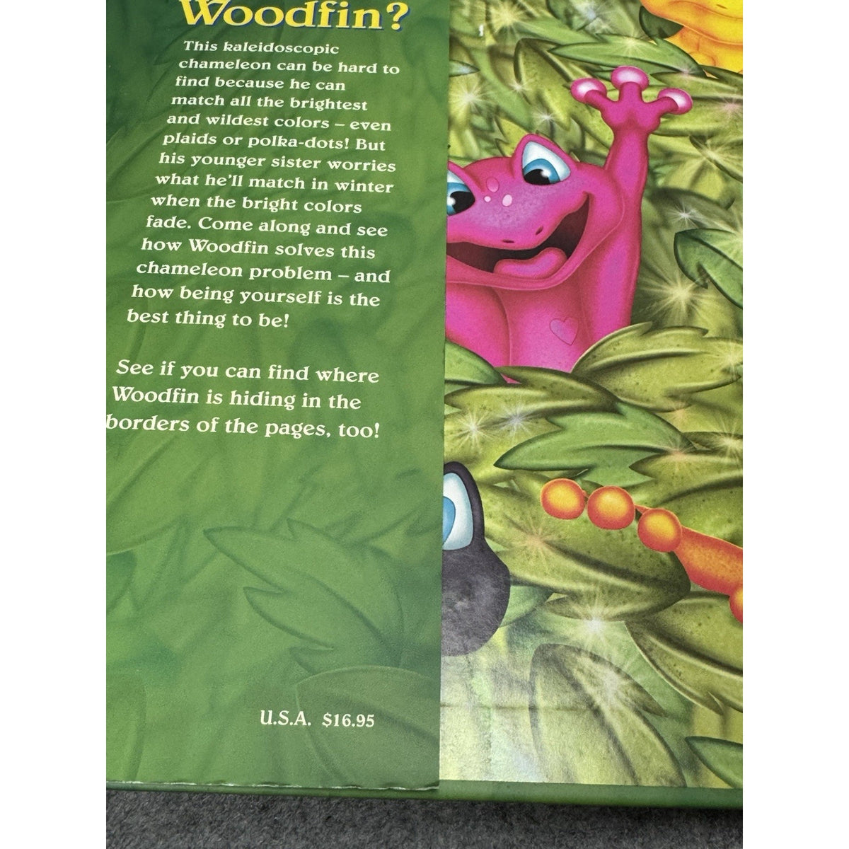 2002 Has Anyone Seen Woodfin? Susan Egner SIGNED Inscribed Hardcover DJ
