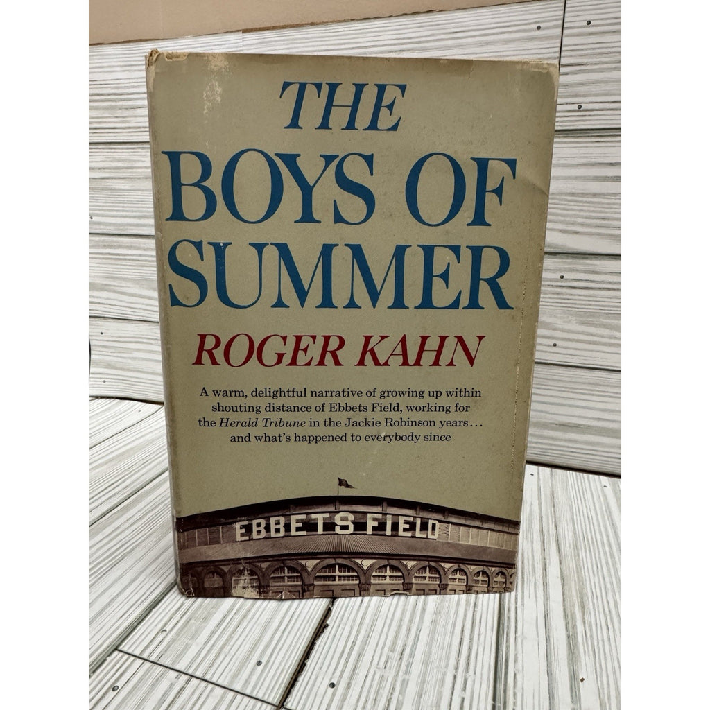 The Boys of Summer Roger Kahn 1971 1st Ed HC w/ DJ