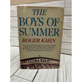 The Boys of Summer Roger Kahn 1971 1st Ed HC w/ DJ