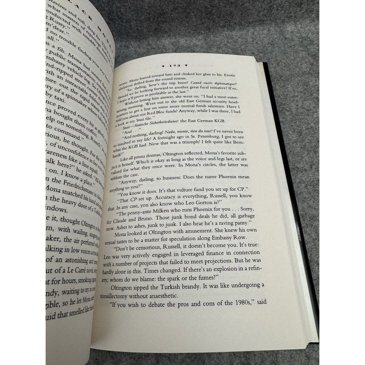 Black Money Michael M Thomas 1994 1st Edition HC DJ Crown Thriller