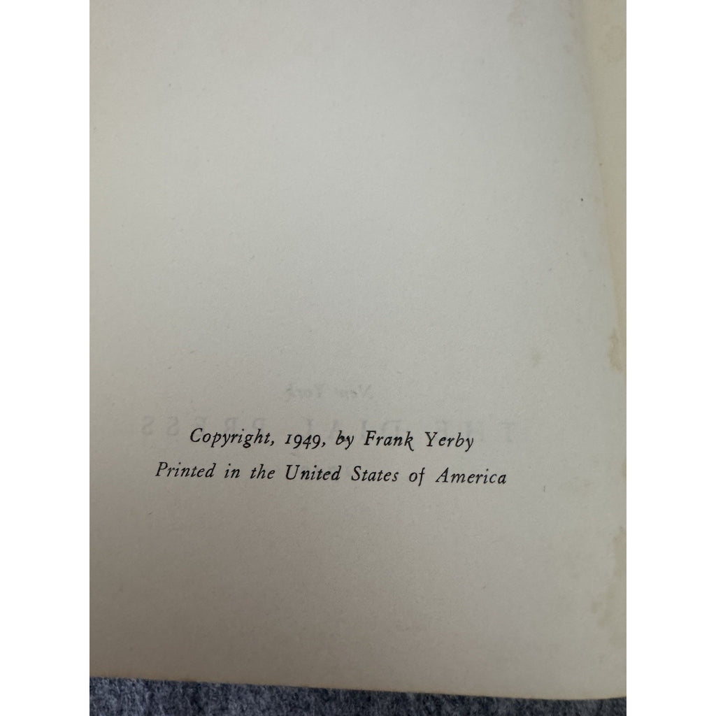 1949 Pride’s Castle Frank Yerby Hardcover Dial Press Historical Novel
