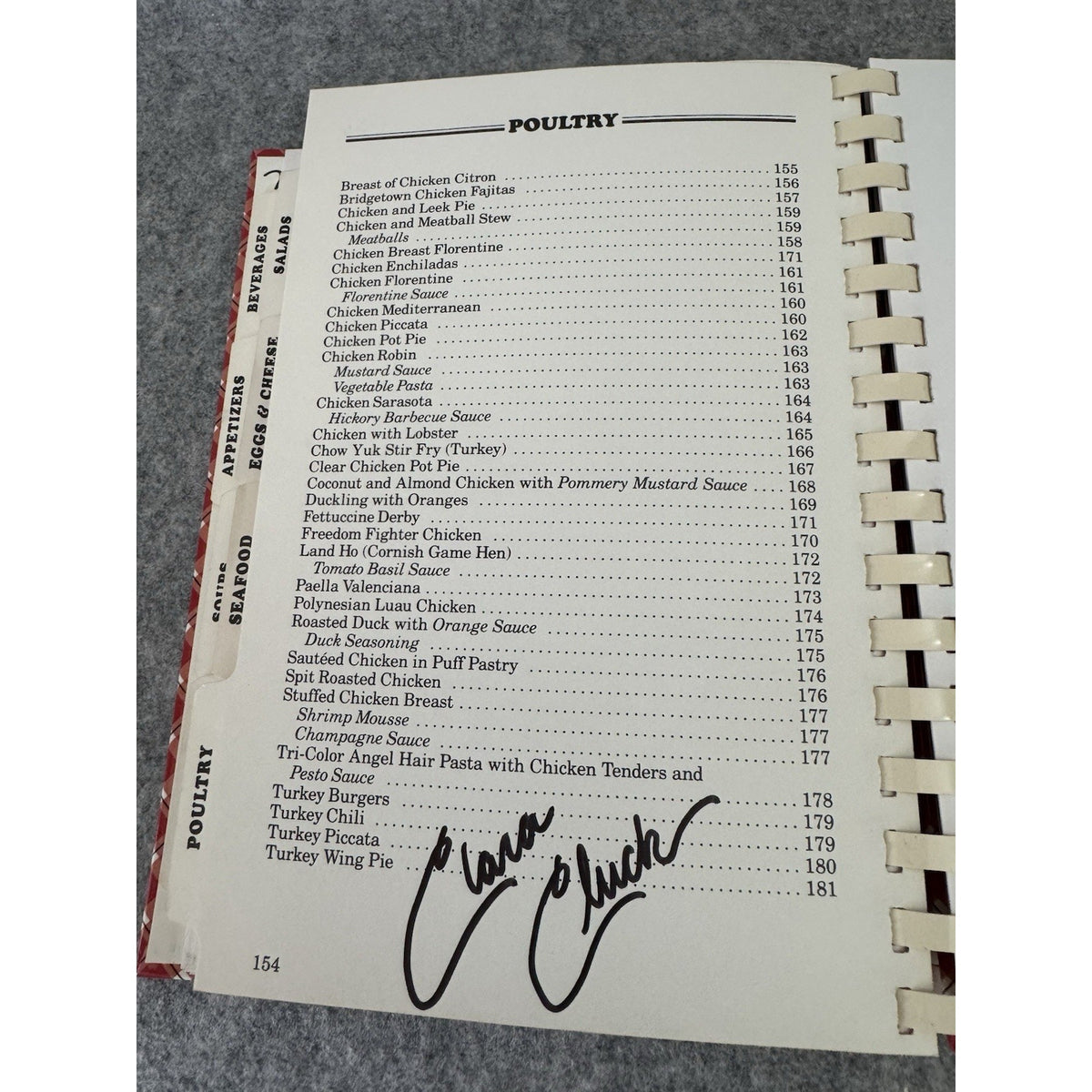 Cooking With Mickey Gourmet Cookbook Vol II Disney Signed Character Cookbook