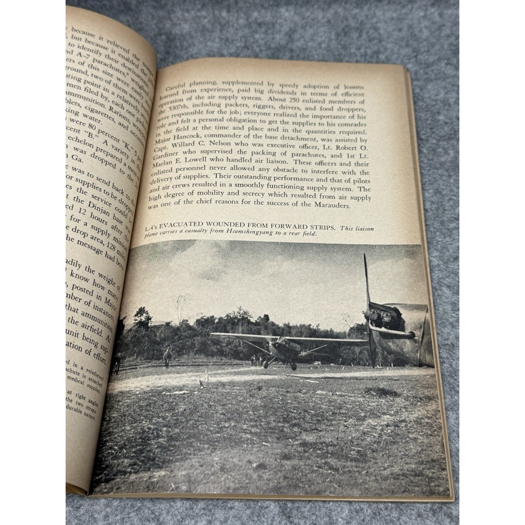 1945 Merrill’s Marauders WWII Burma War Department First Edition Maps Softcover