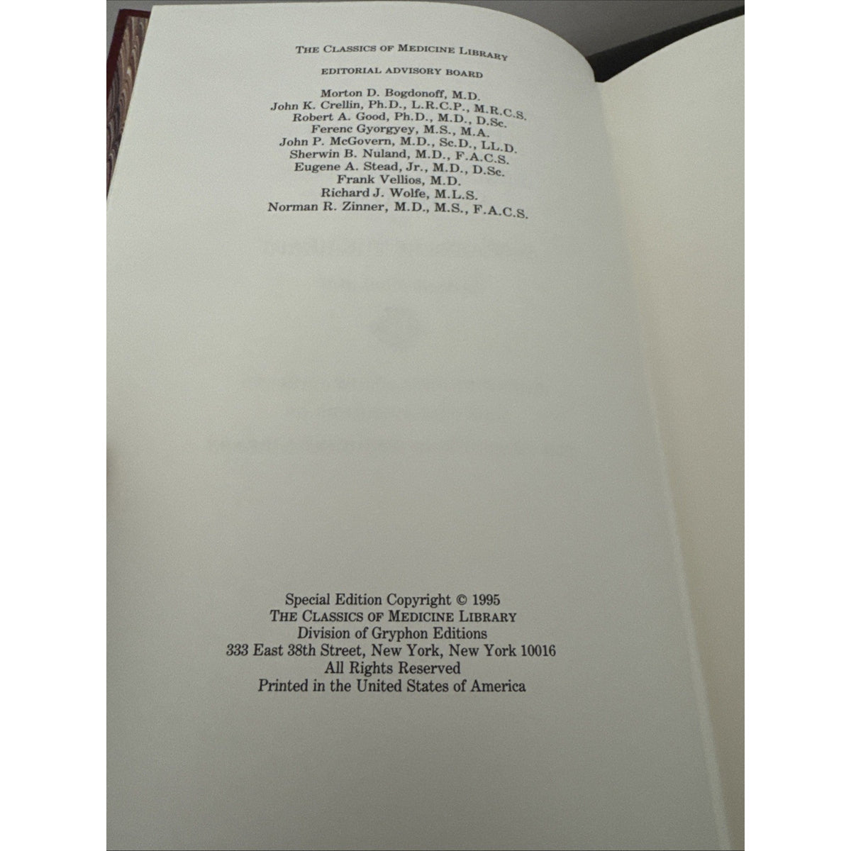 Classics of Medicine Library Diseases of the Heart Austin Flint Fine Leather HC