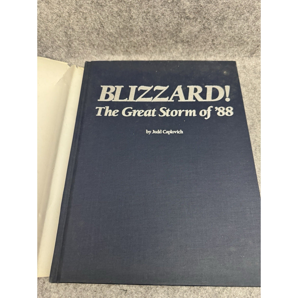 Blizzard! The Great Storm of ’88 Judd Caplovich 1987 1st Ed HC DJ