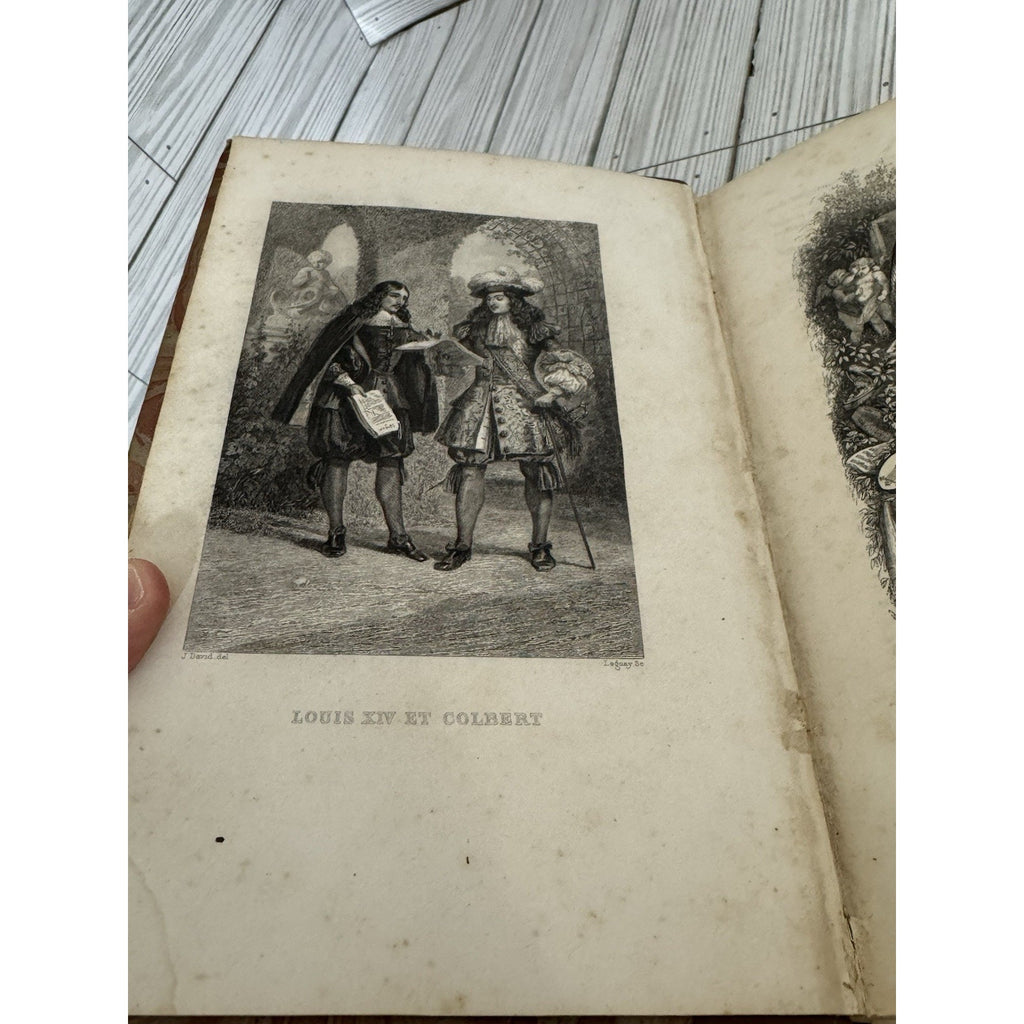 Alexandre Dumas Le Vicomte de Bragelonne Vol 2 Antique French Leather