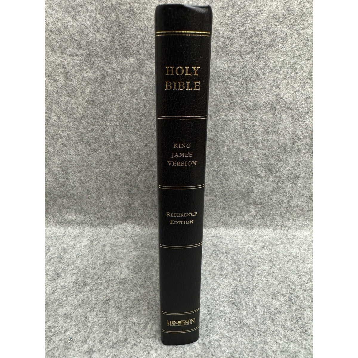Giant Print Reference Bible-KJV by Hendrickson Publishers (2006, Bonded Leather)