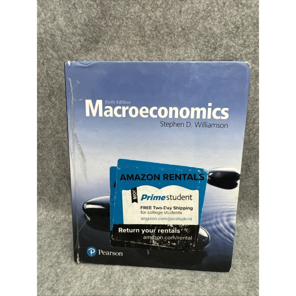 Macroeconomics (The Pearson - Hardcover, by Williamson Stephen - Acceptable