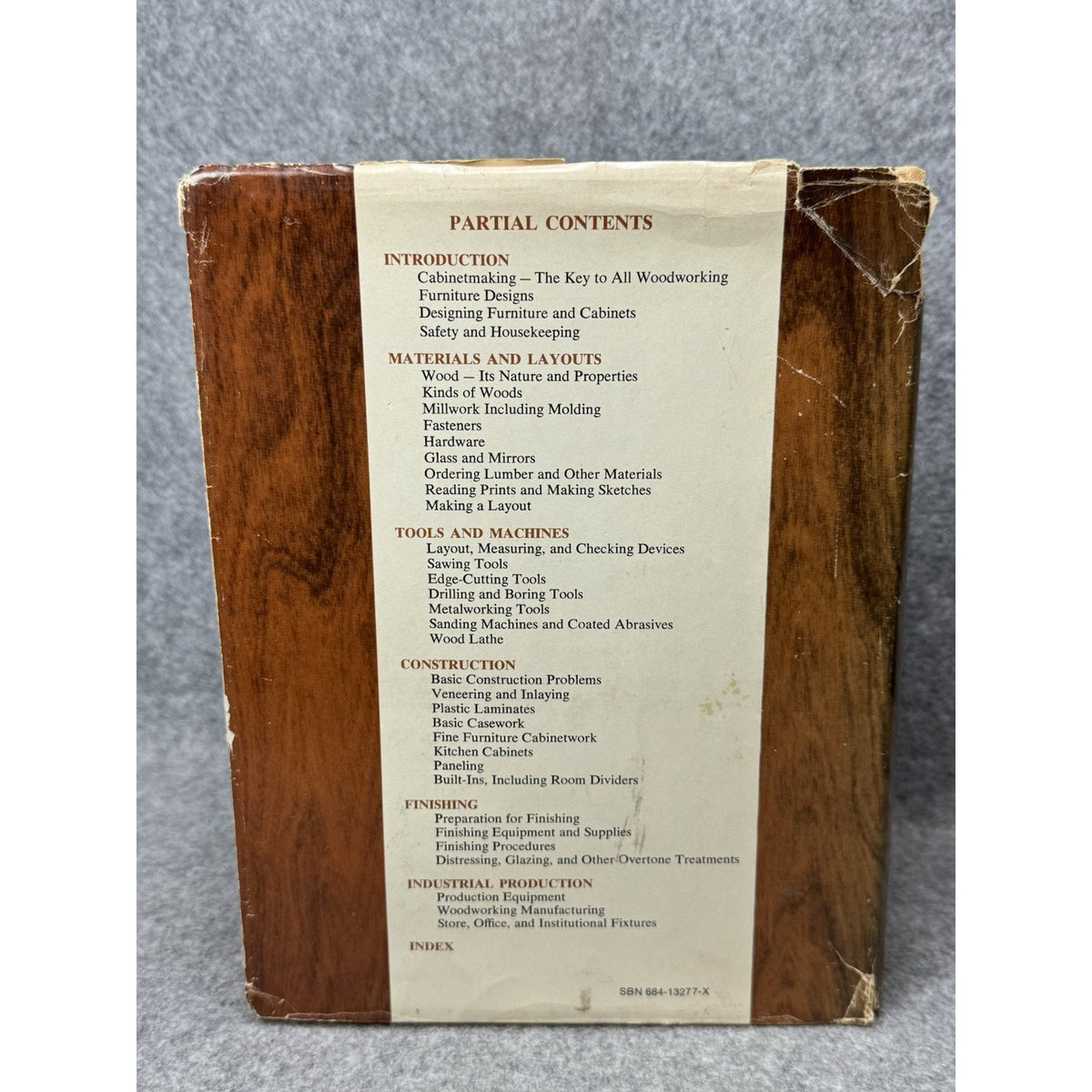1970 Cabinetmaking and Millwork John L Feirer Woodworking Illustrated HC DJ