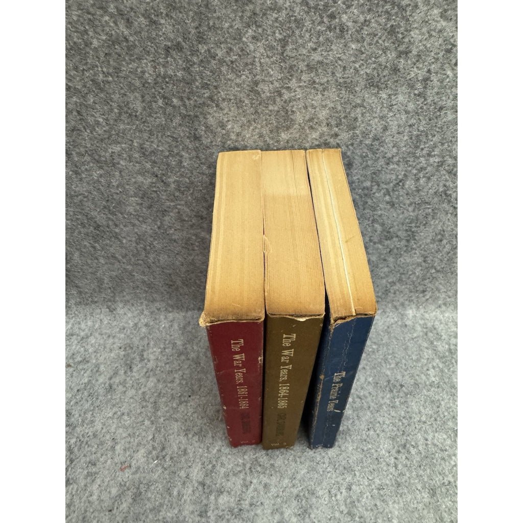 Abraham Lincoln Prairie & War Years Vol 1-3 Box Set 1959 Dell PB