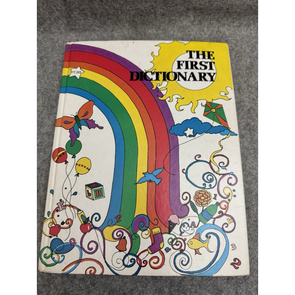 The First Dictionary 1977 Banner Press Vintage Children’s Picture Dictionary