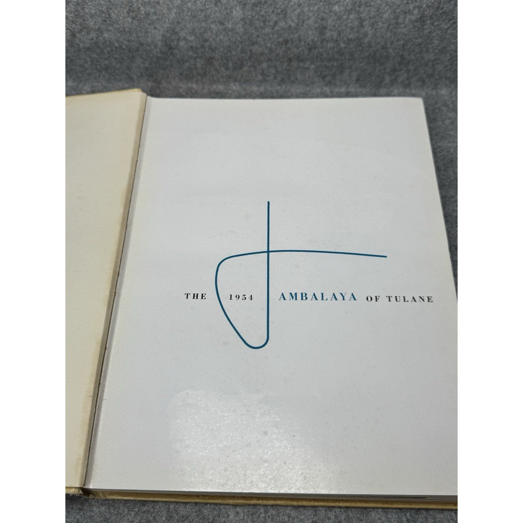 1954 Tulane University Jambalaya Yearbook New Orleans LA Football Golf