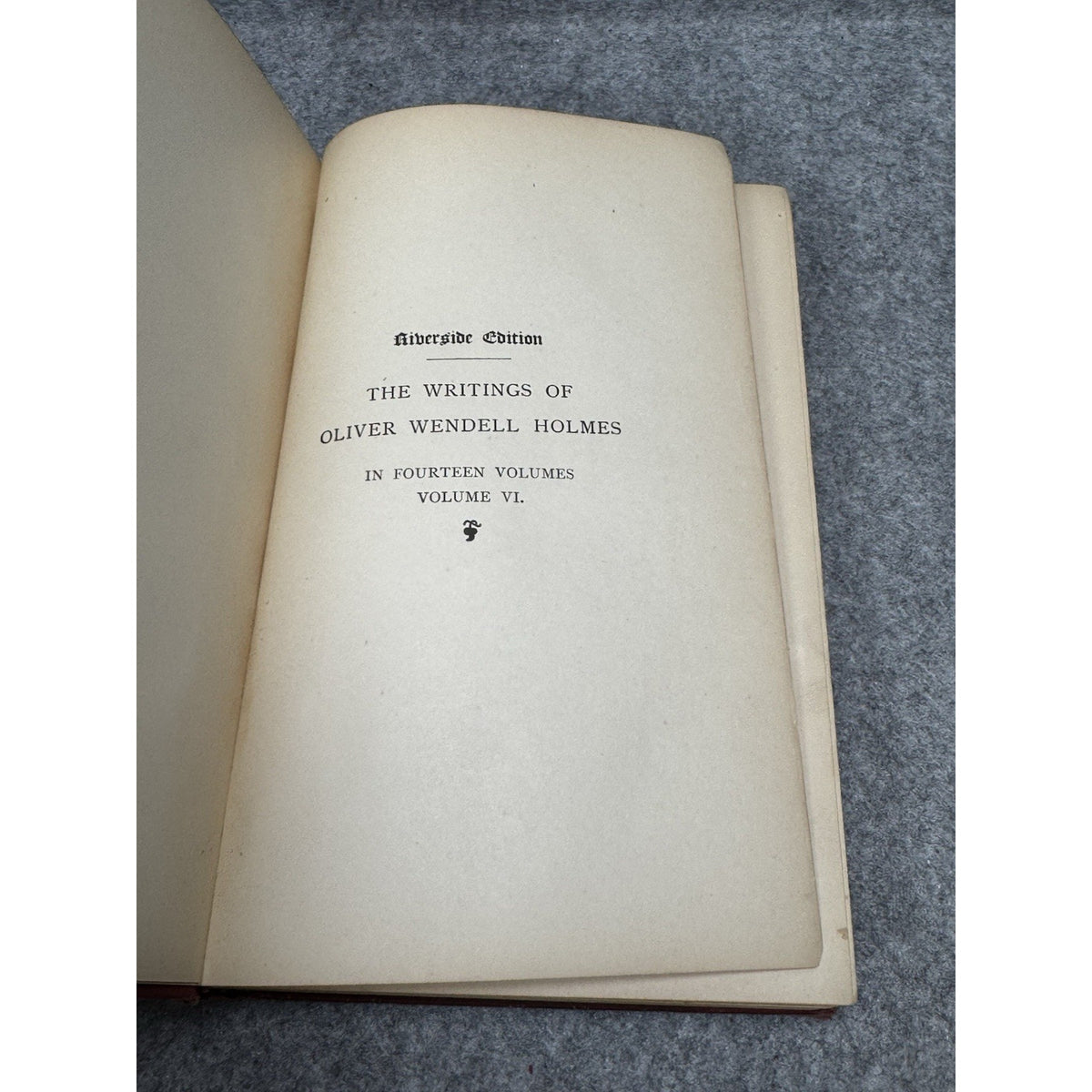 The Guardian Angel Oliver Wendell Holmes 1895 Riverside Edition Vol VI Hardcover