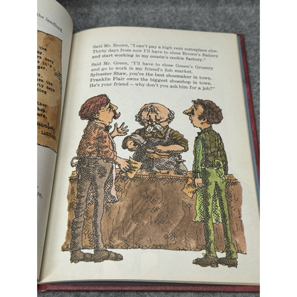Mr Shaw’s Shipshape Shoeshop 1970 Eve Titus Larry Ross Illustrated Hardcover