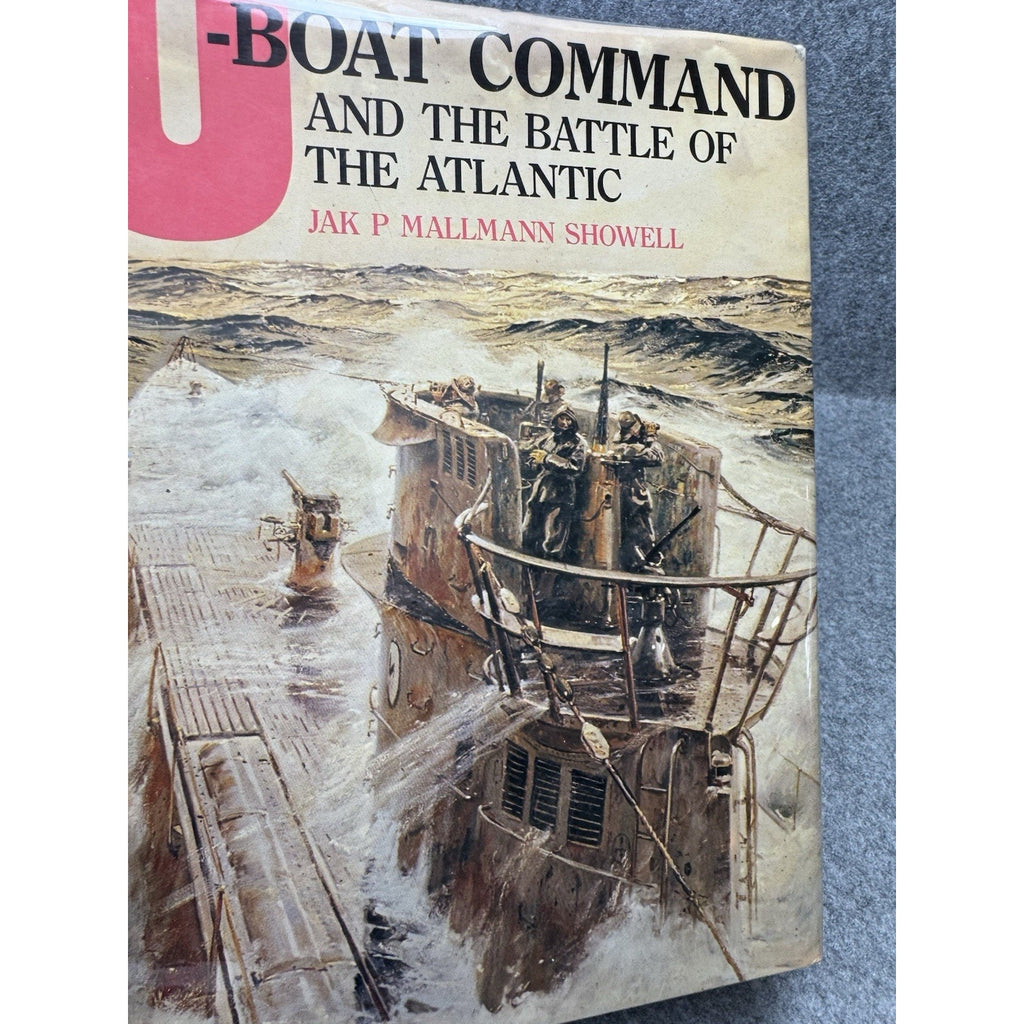 WWII U-Boat Command Signed U-505 Hans Goebeler Ernst Schmidt 1st Edition
