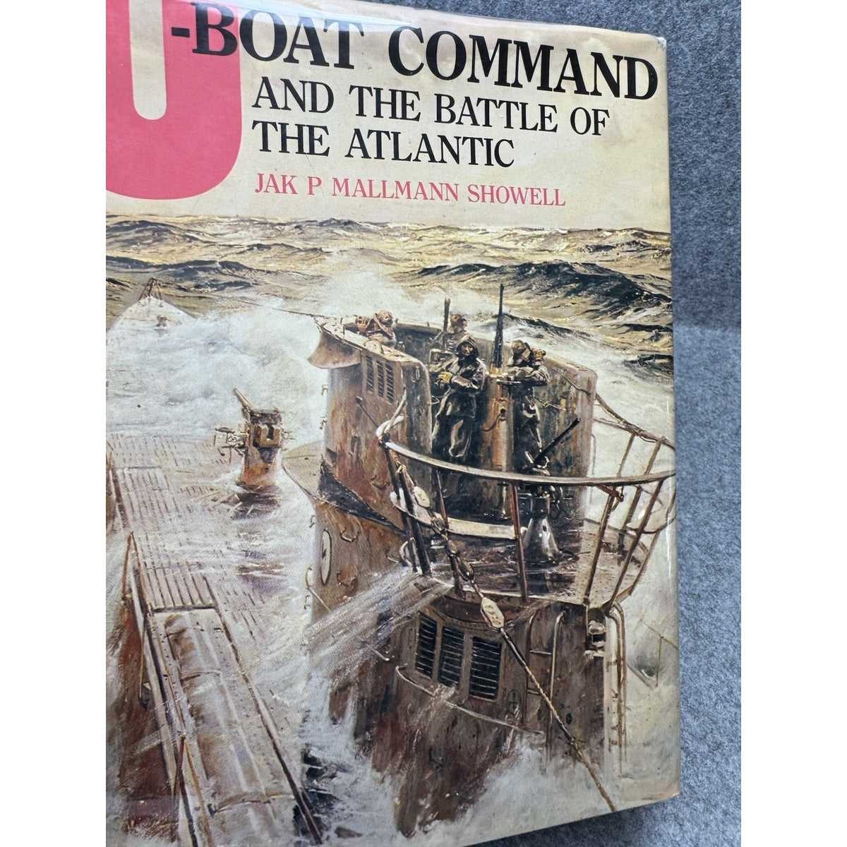 WWII U-Boat Command Signed U-505 Hans Goebeler Ernst Schmidt 1st Edition