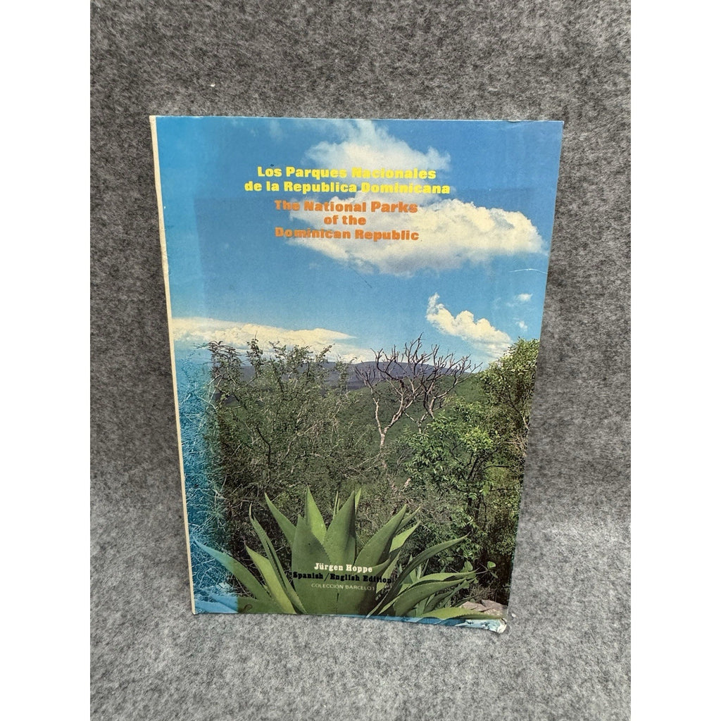 1989 National Parks of the Dominican Republic Jurgen Hoppe PB Bilingual