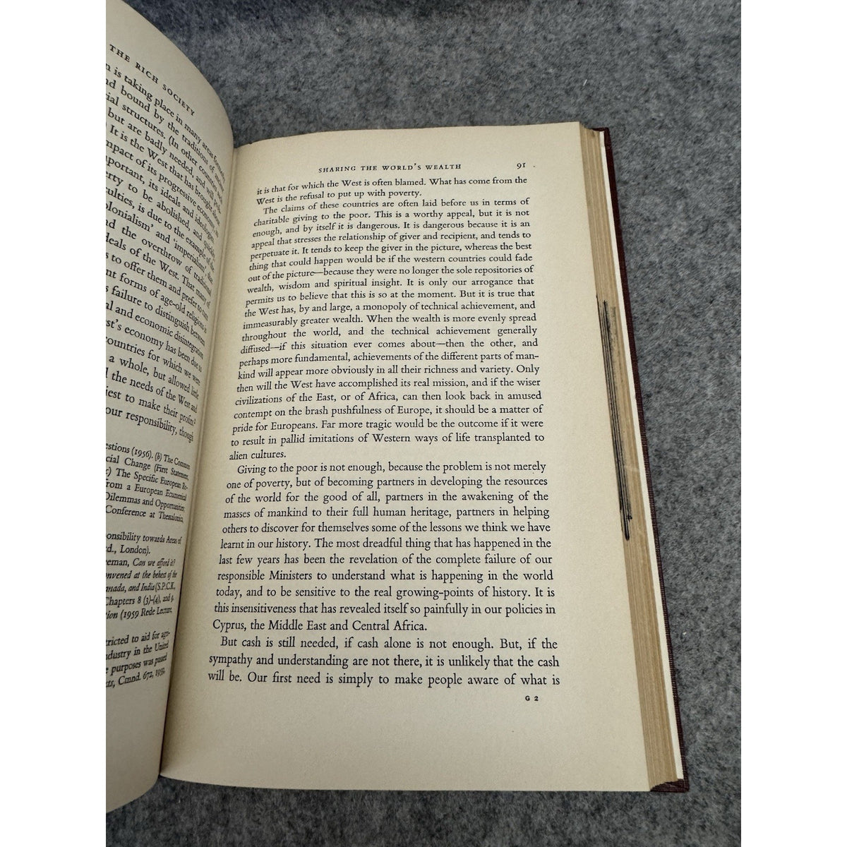 God and the Rich Society D L Munby 1961 First Edition HC OUP