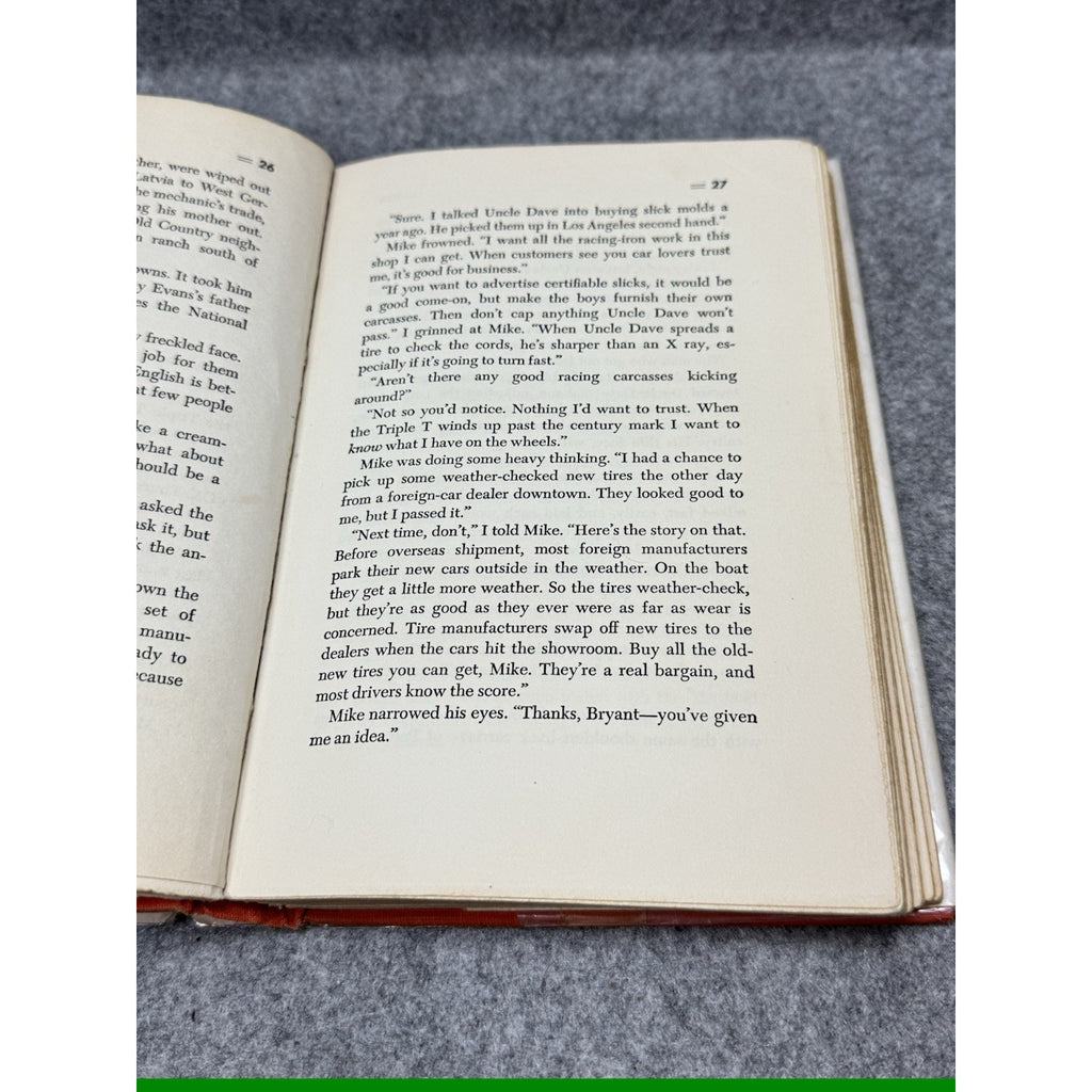 Devil Drivers Ogan 1961 1st Edition Hot Rod Stunt Racing HC Dust Jacket