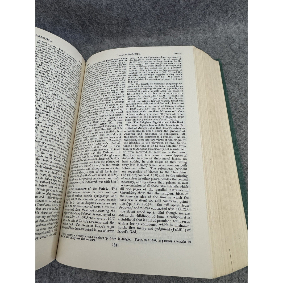 1973 One Volume Bible Commentary J R Dummelow Macmillan Hardcover