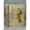 Familiar Quotations John Bartlett Antique Floral Hardcover Hurst Yellow Roses