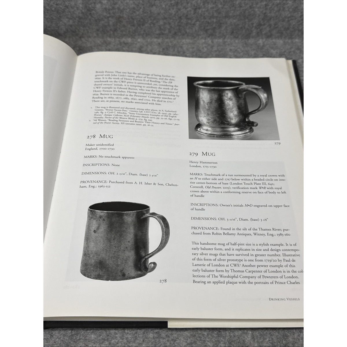 Pewter at Colonial Williamsburg by John D. Davis