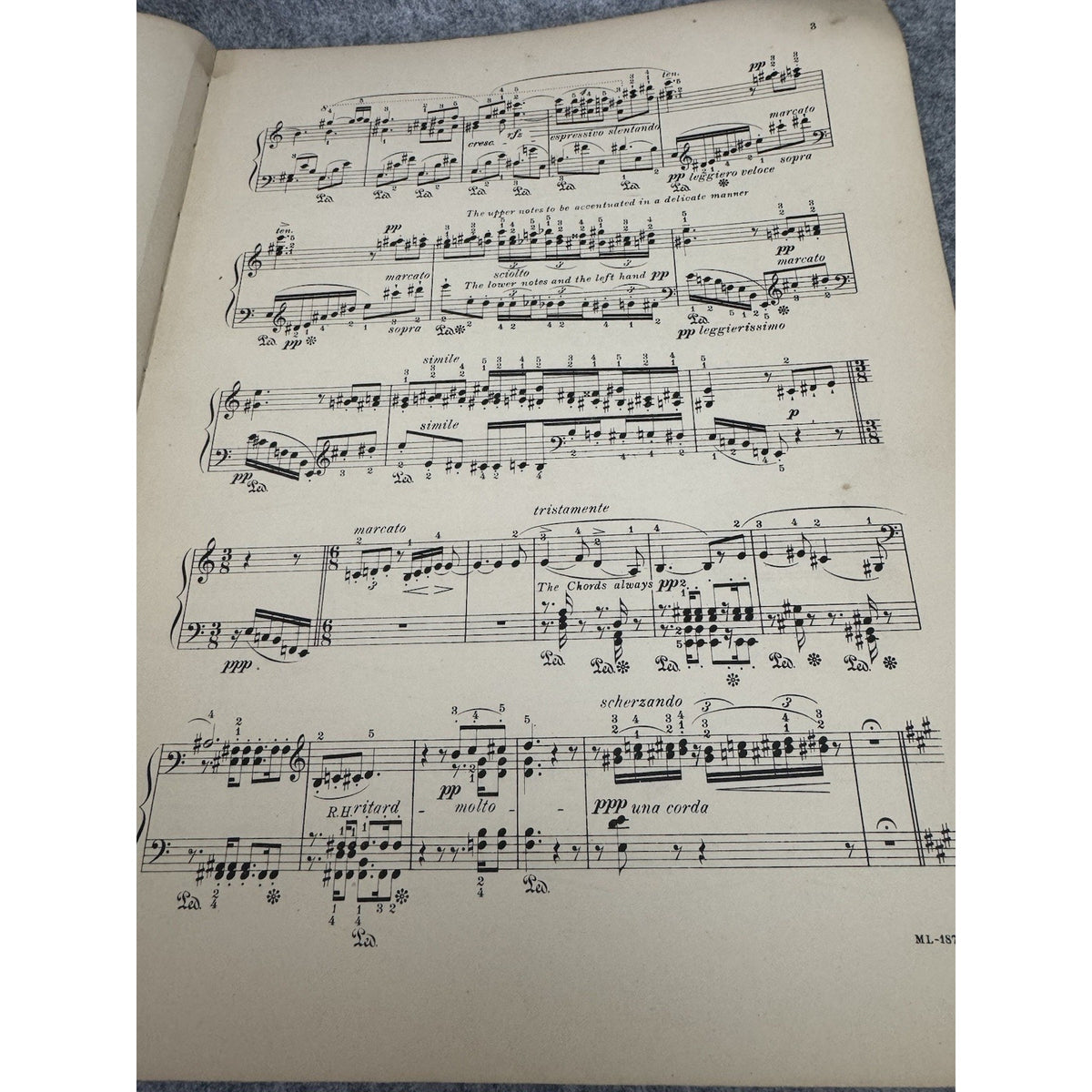 Twenty Original Piano Compositions Franz Liszt Späth Ditson 1903 PB