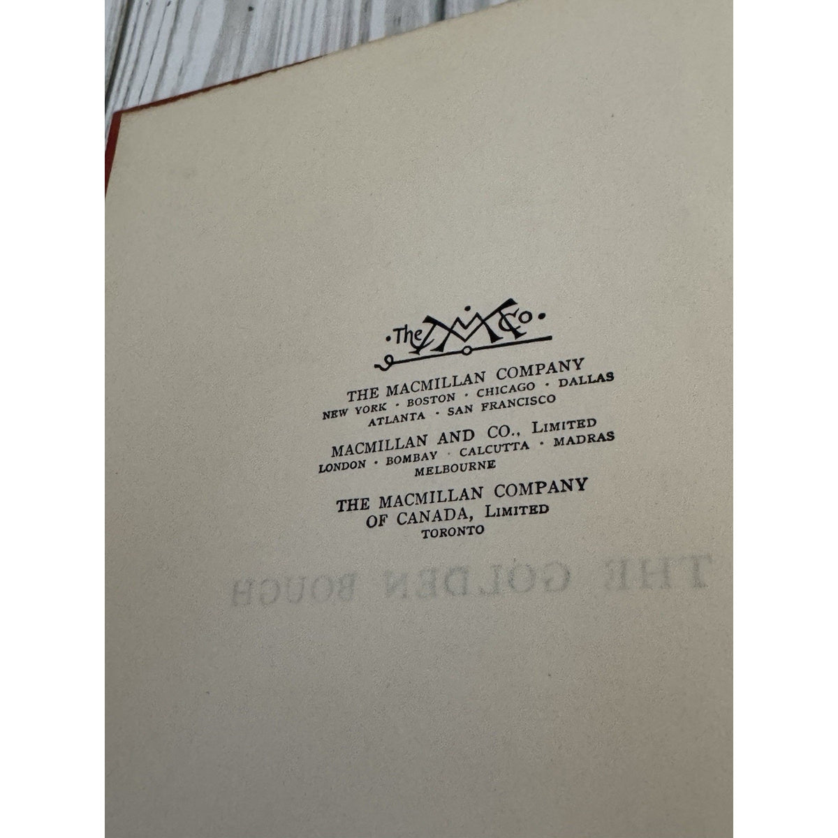 The Golden Bough Frazer 1948 HC Abridged Magic Religion Anthropology