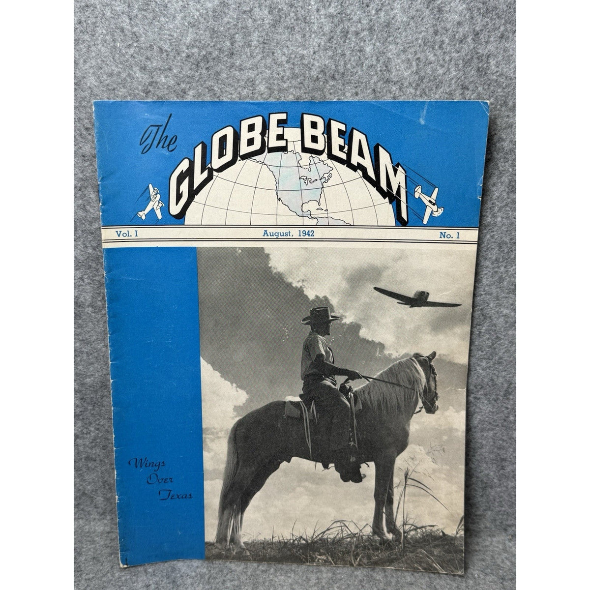 1942 Globe Beam First Issue WWII Globe Aircraft Magazine Swift GC-1 Fort Worth