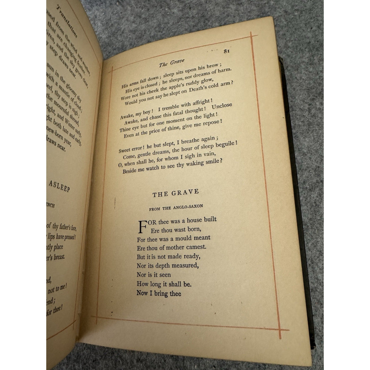 1885 Early Poems of Henry Wadsworth Longfellow Decorative Victorian HC