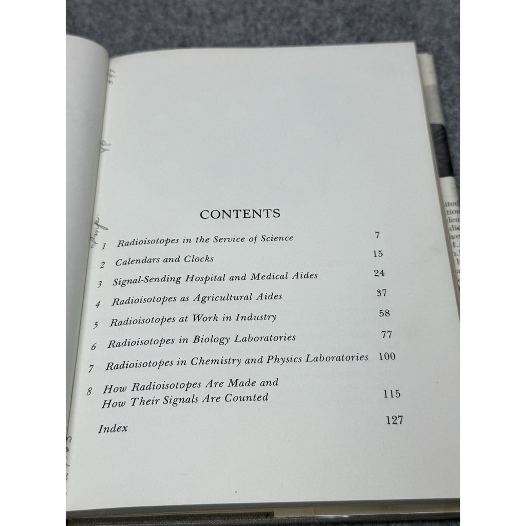 Radioisotopes John H Woodburn 1962 1st Edition HC DJ Atomic Nuclear Science