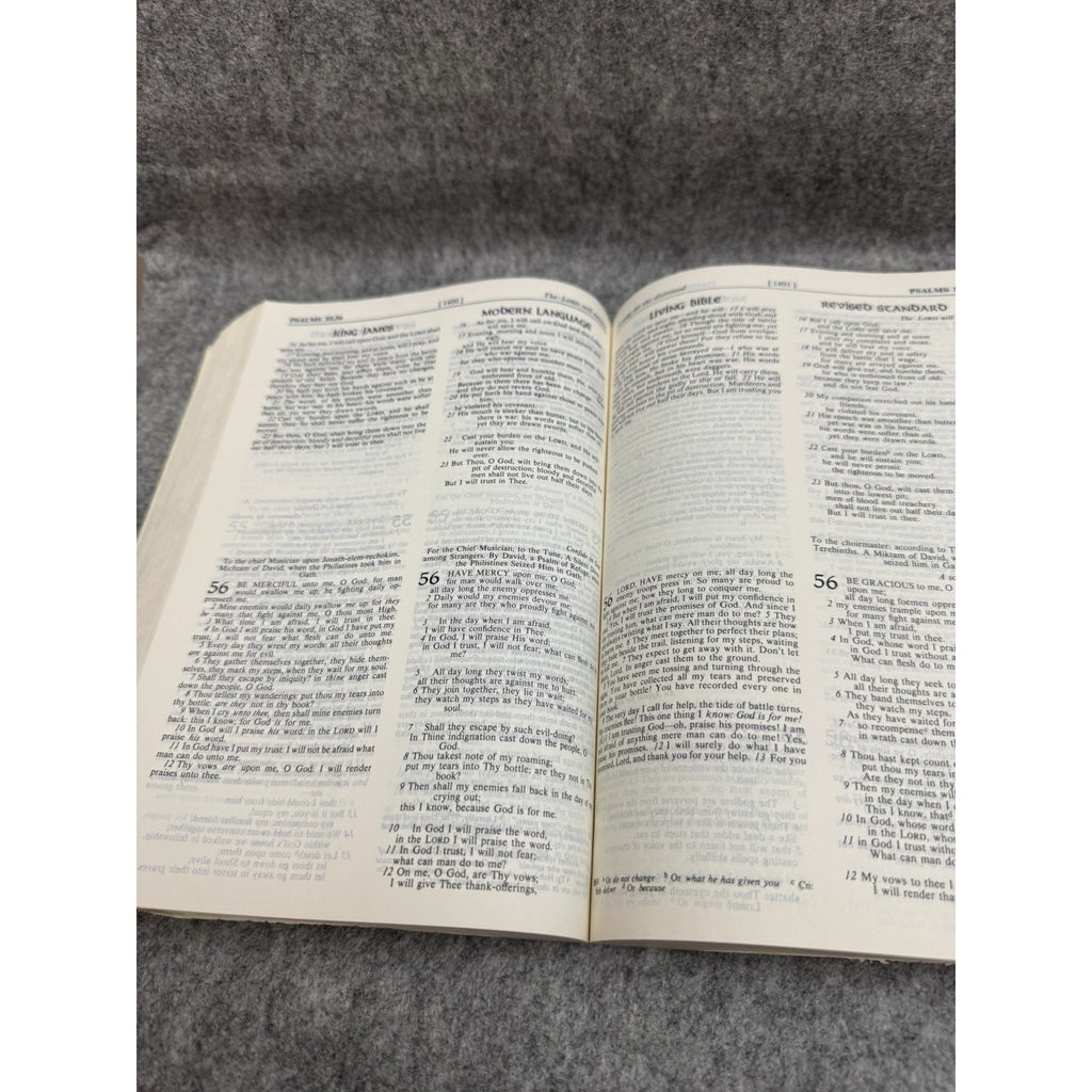 Layman’s Parallel Bible 1977 KJV RSV Living Modern Language PB
