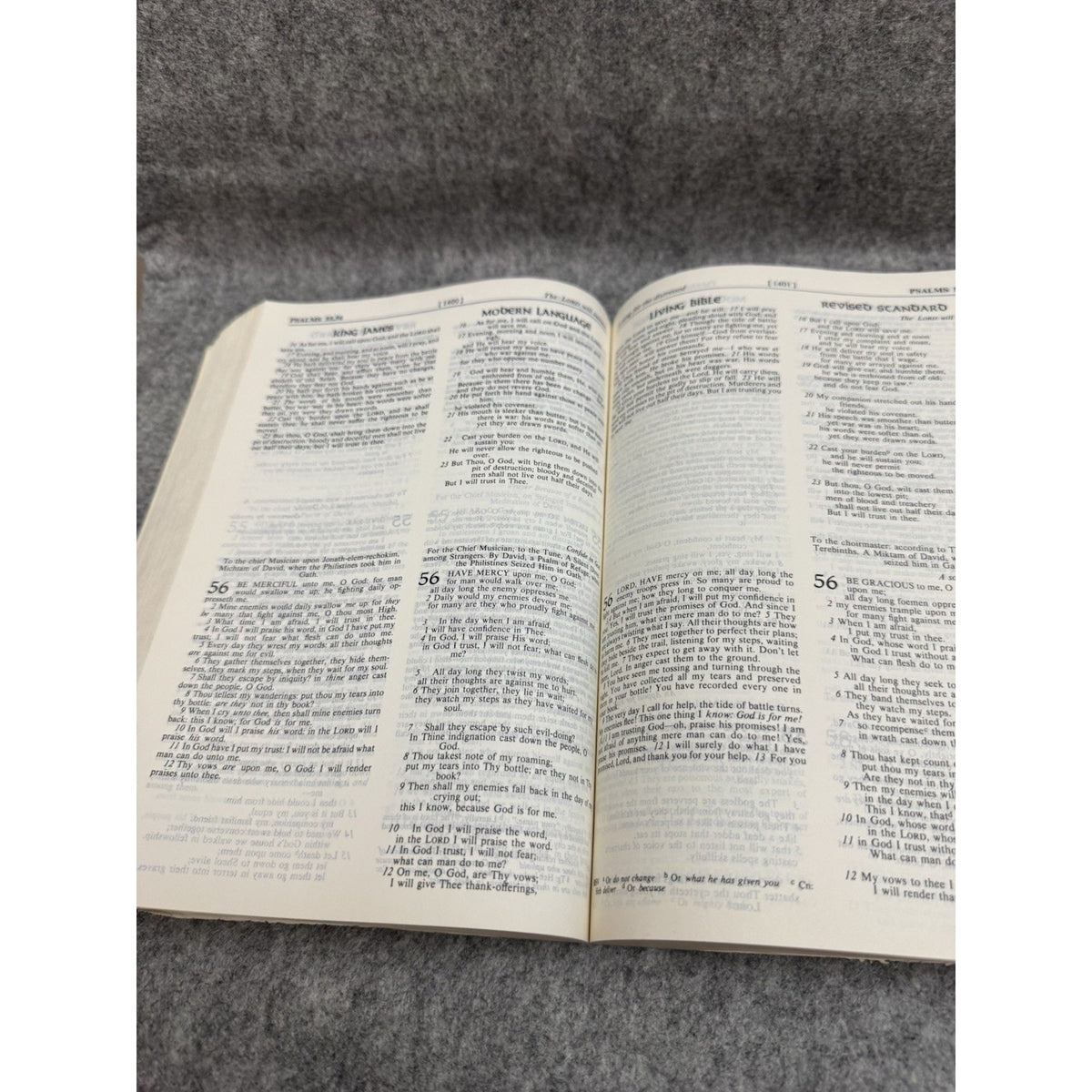 Layman’s Parallel Bible 1977 KJV RSV Living Modern Language PB