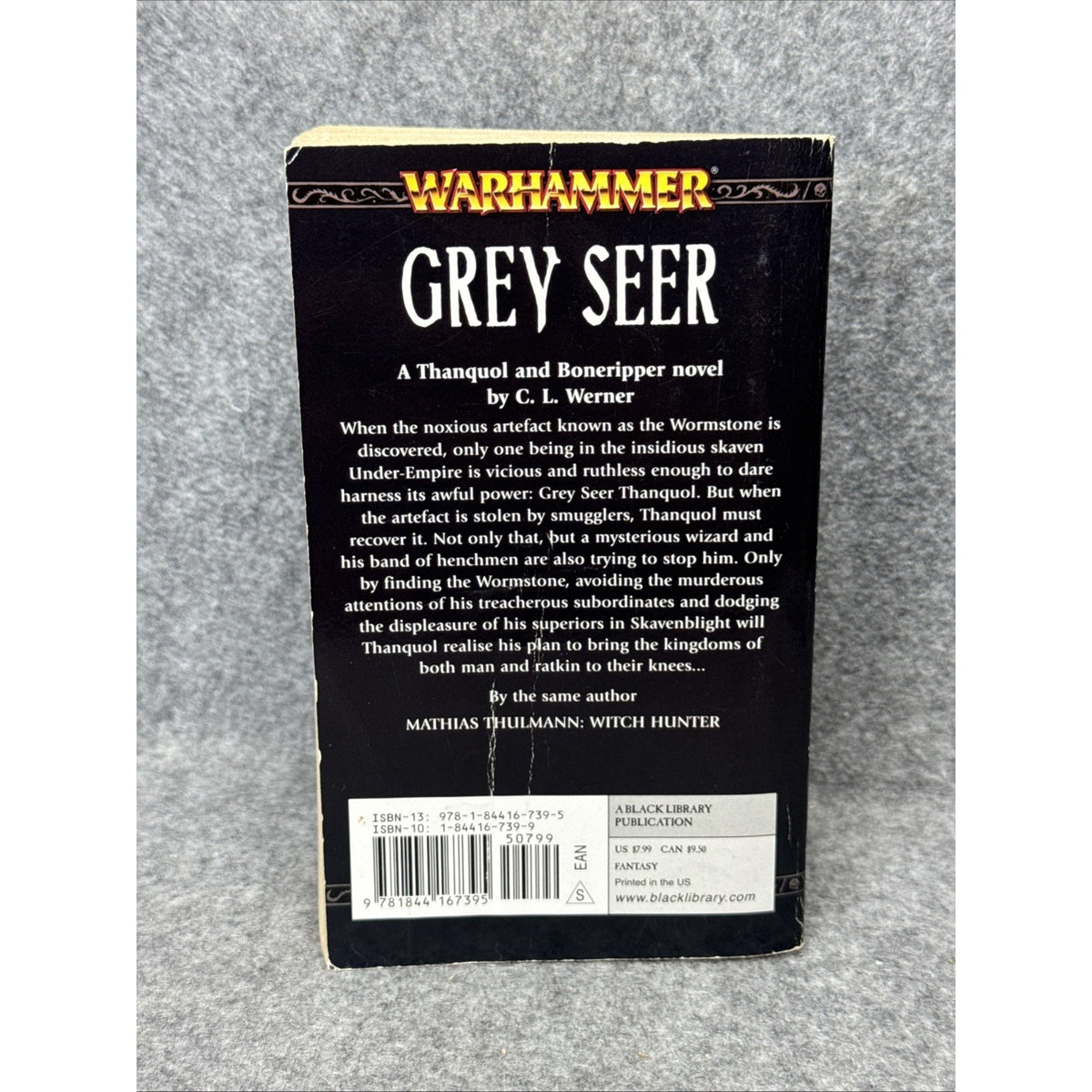 Grey Seer by C. L. Werner (2009, Mass Market)