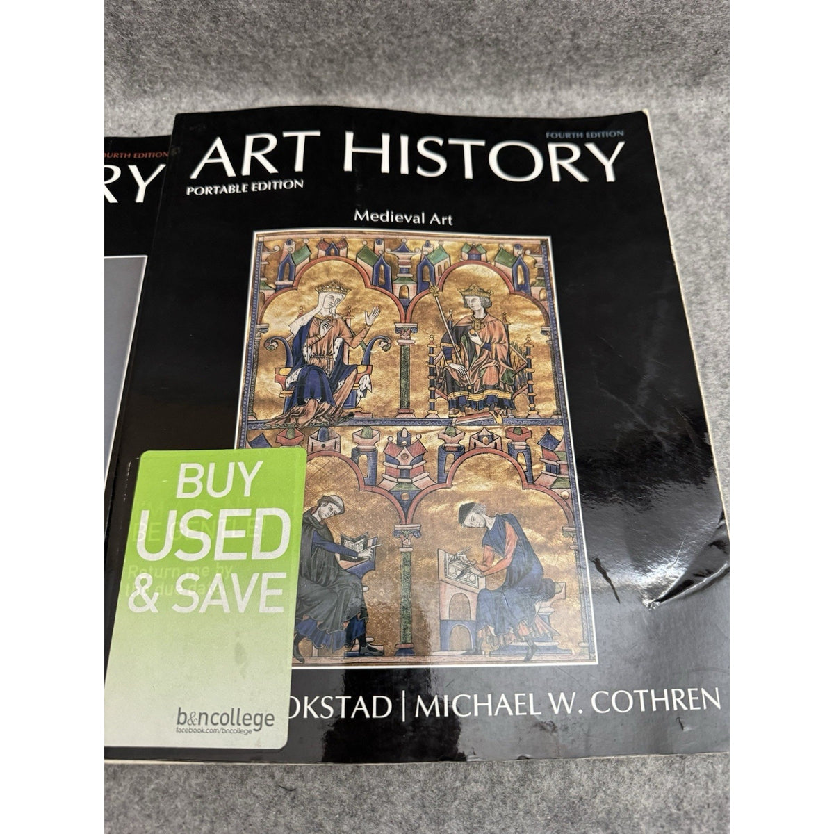Art History Portable Edition 4th Ed Part 1 & Medieval Art 2 Book Lot