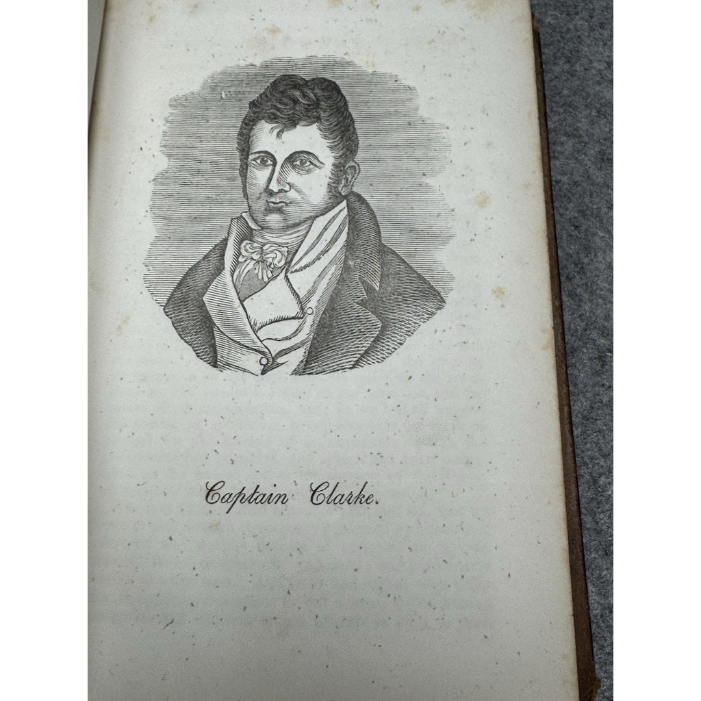 Scarce 1847 Lewis & Clark Journal Patrick Gass Original Leather Illustrated