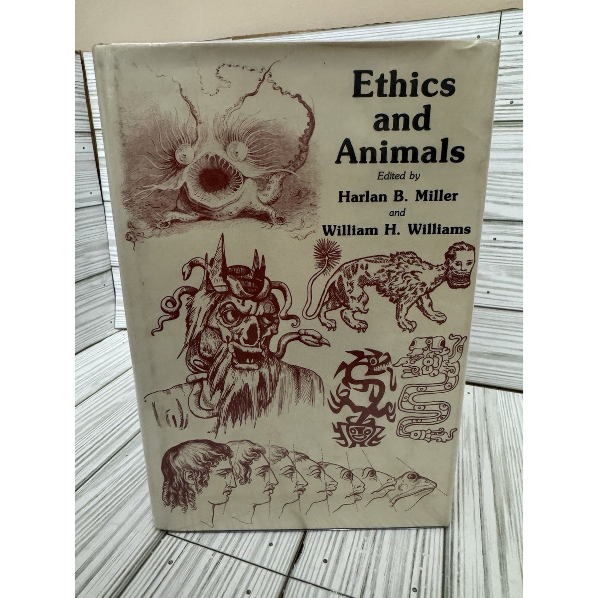 Ethics and Animals Harlan B Miller William H Williams 1983 HC DJ