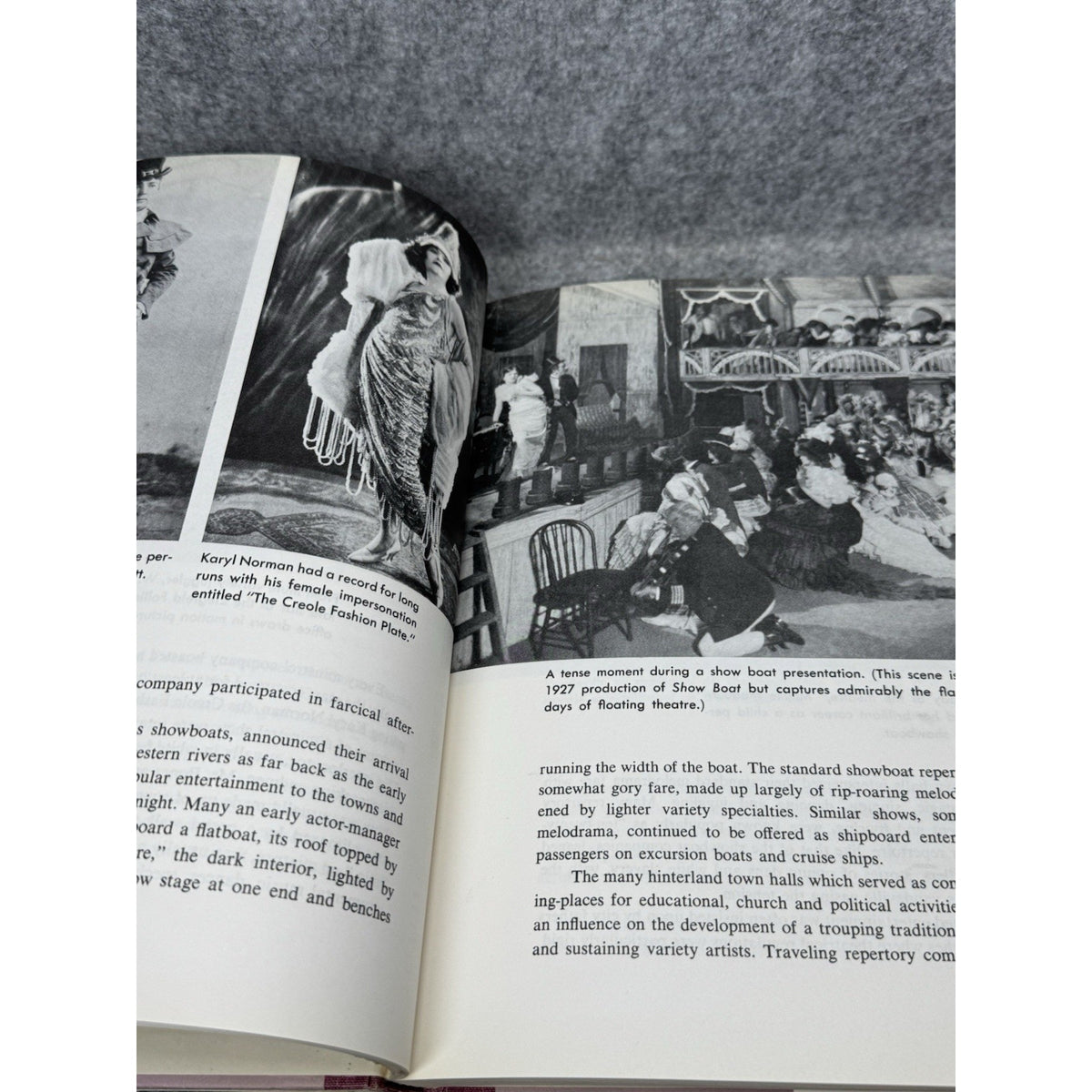 1961 A Pictorial History of Vaudeville Bernard Sobel Hardcover DJ Theater 2x
