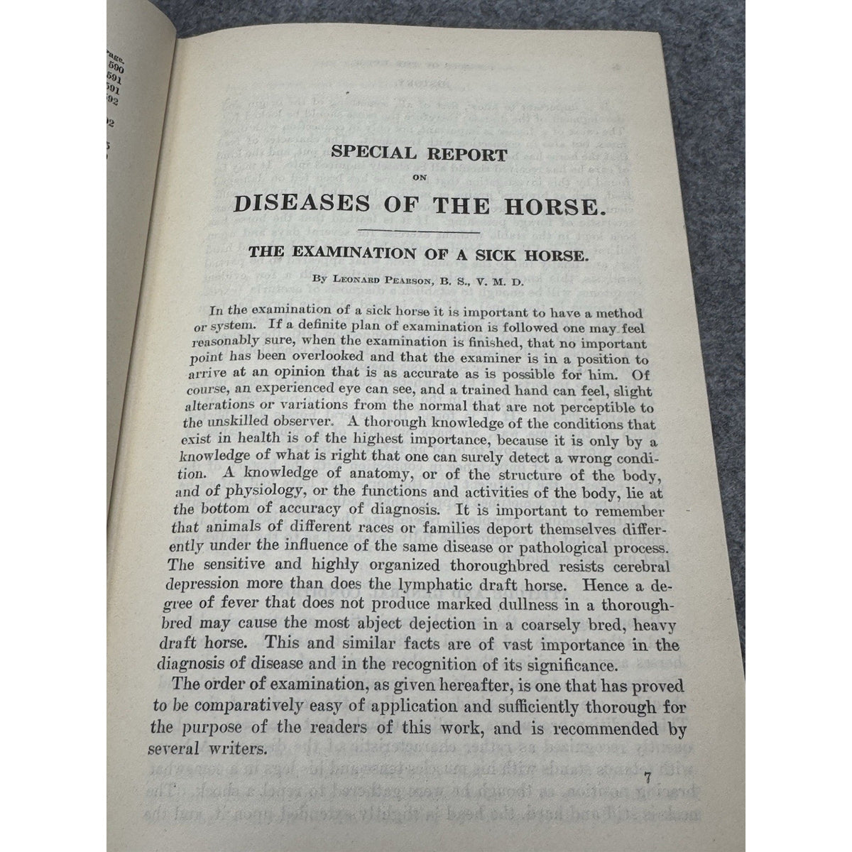 1916 Special Report Diseases of the Horse USDA Veterinary Color Plates HC