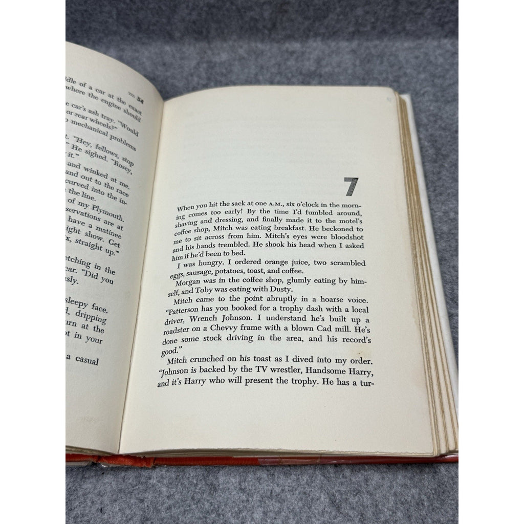 Devil Drivers Ogan 1961 1st Edition Hot Rod Stunt Racing HC Dust Jacket