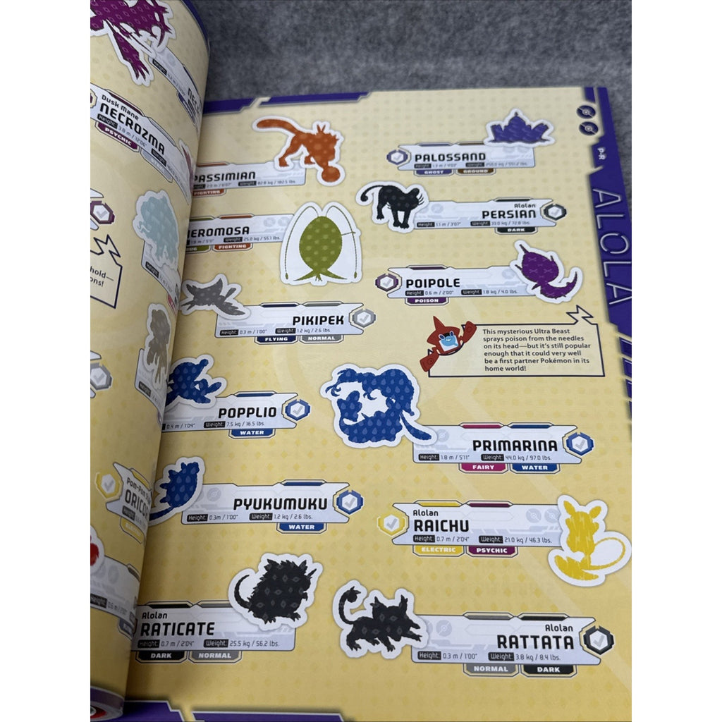 Pokémon Epic Sticker Collection: from Kanto to Alola by Pikachu Pikachu Press...