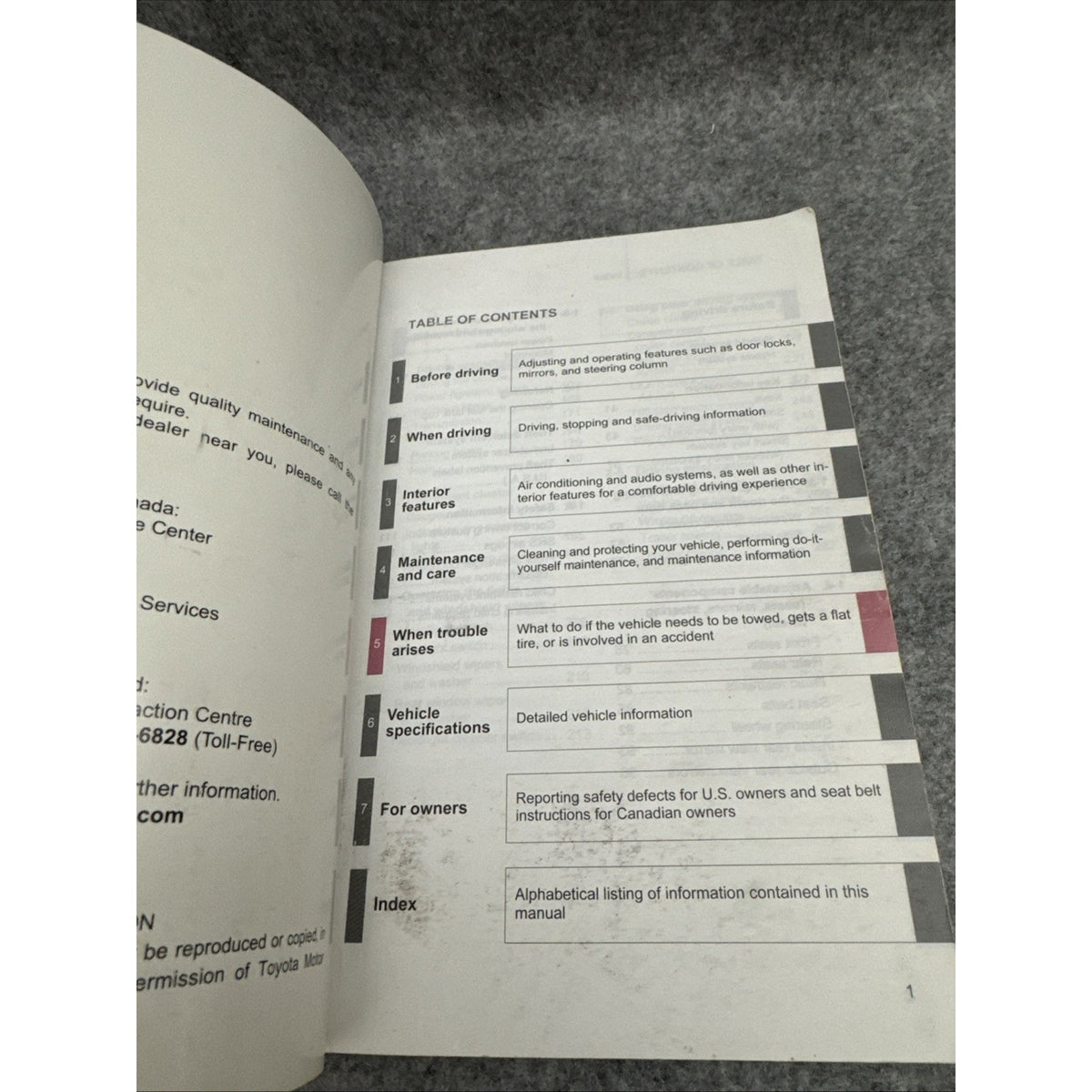 2010 Toyota Prius Owner's Manual