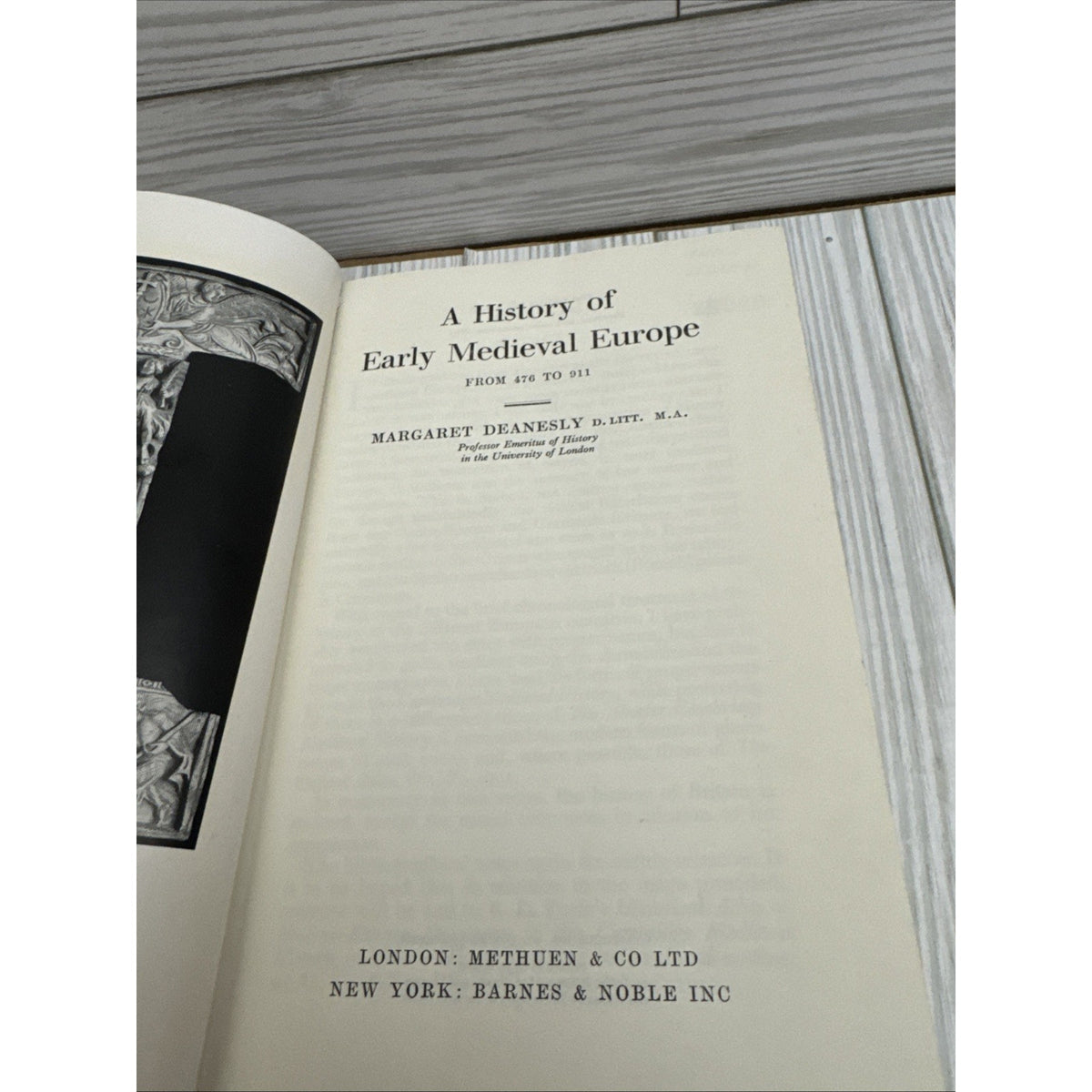 A History of Early Medieval Europe 476 to 911 (Margaret Deanesley - 1963